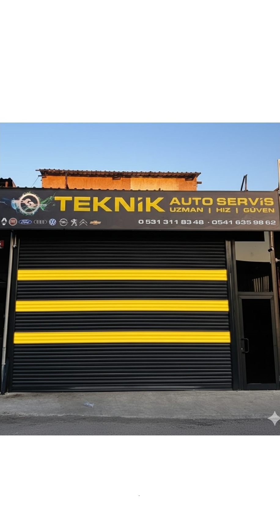 Teknik parca raflari ve stok